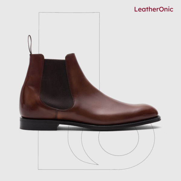 Rampart- Leather Chelsea Boot for Men (cka472) - Image 3