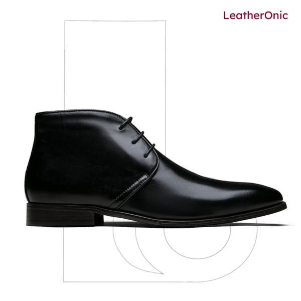 Flintfoot- Leather Chukka Boot for Men (cka476)