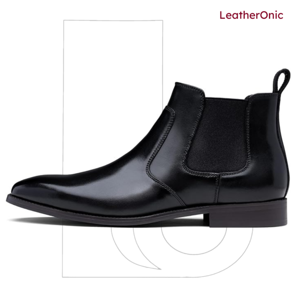 Marlowe- Leather Chelsea Boot for Men (cka477) - Image 3