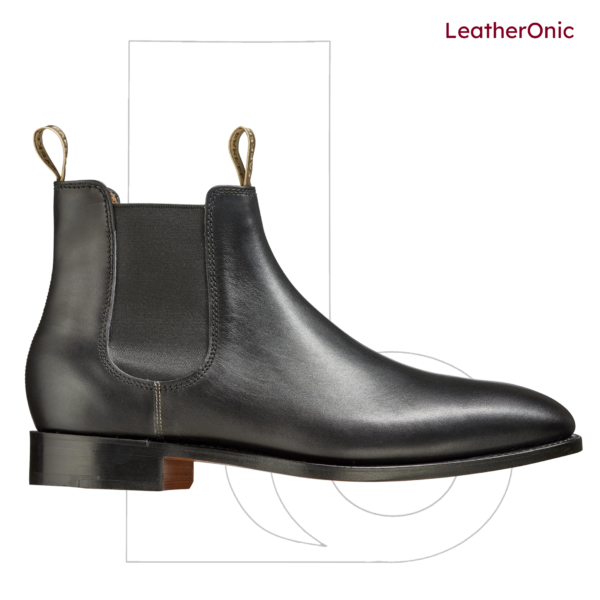 Aerope - Leather Chelsea Boot for Men (cka478) - Image 3