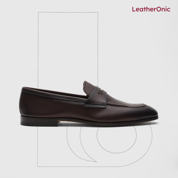 Kymani- Leather Loafer Shoes for Men (lom674)