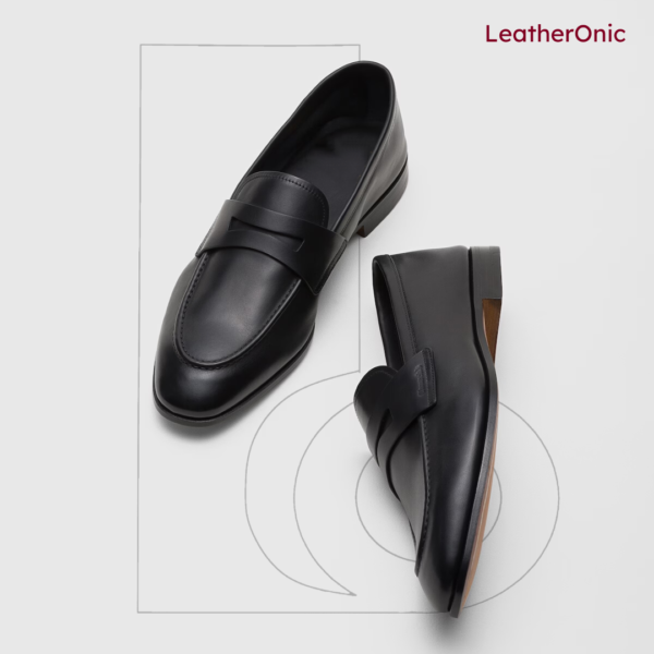 Zoom- Leather Loafer Shoes for Men (lom675)