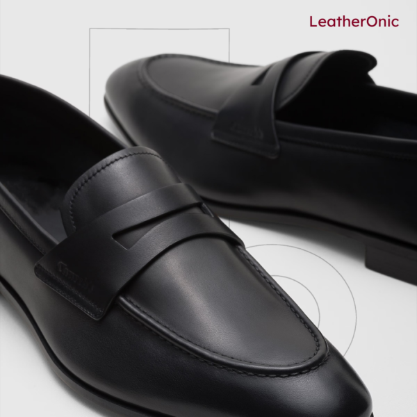 Zoom- Leather Loafer Shoes for Men (lom675) - Image 3