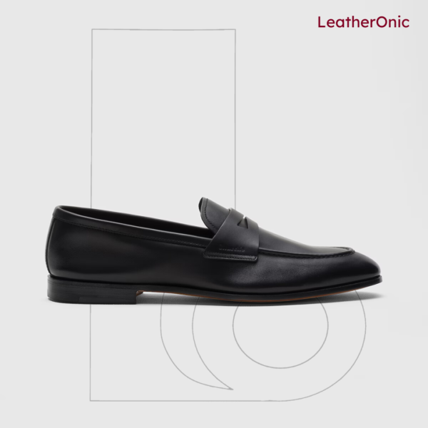 Zoom- Leather Loafer Shoes for Men (lom675) - Image 4