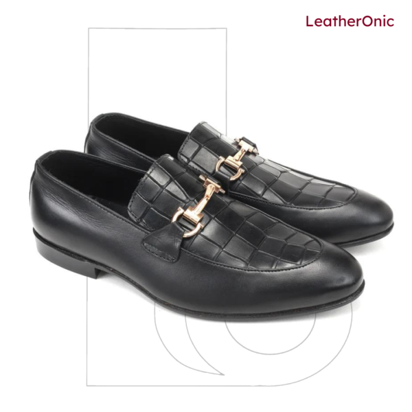 Saphron- Leather Loafer Shoes for Men (lom676)