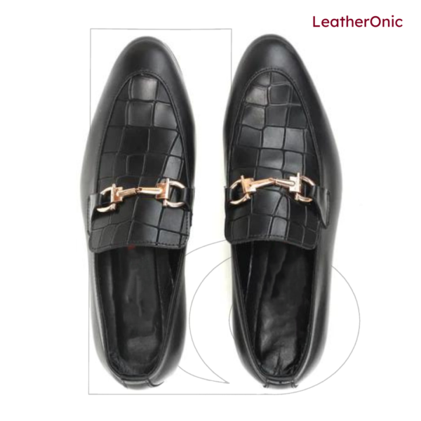 Saphron- Leather Loafer Shoes for Men (lom676) - Image 2