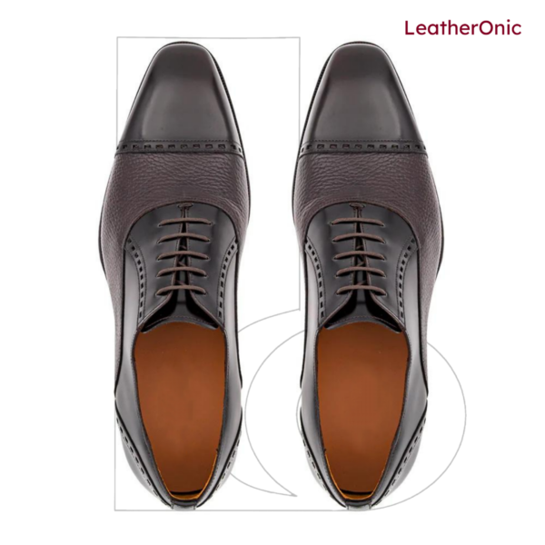 Flint - Leather Brogue Oxford Shoes for Men (ody771)