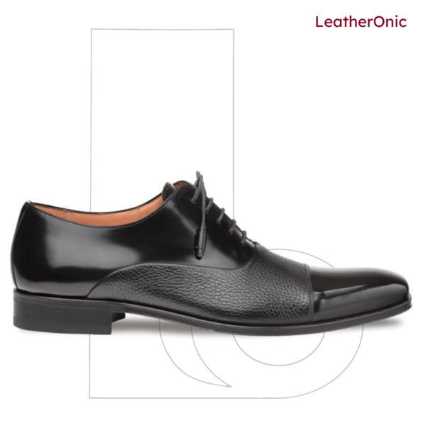 Odessey- Leather Oxford Shoes for Men (ody776) - Image 3