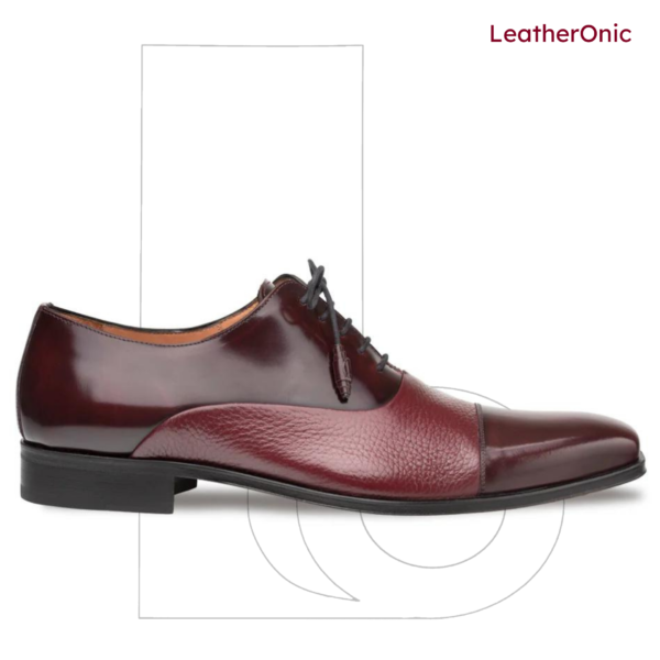 Odessey- Leather Oxford Shoes for Men (ody777) - Image 3