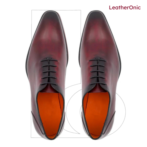 Captoe- Leather Oxford Shoes for Men (ody779)