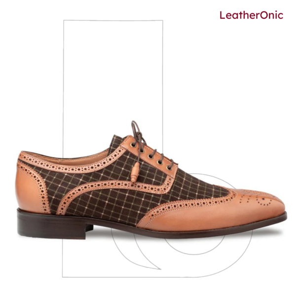 Spark- Leather Oxford Shoes for Men (ody780) - Image 3