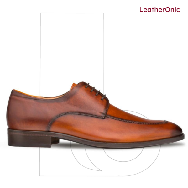 Canyon- Leather Derby Shoes for Men (ody789)