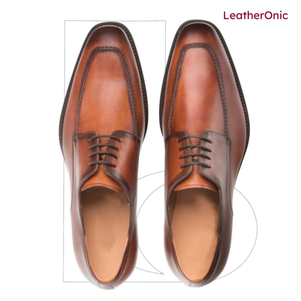 Canyon- Leather Derby Shoes for Men (ody789) - Image 3