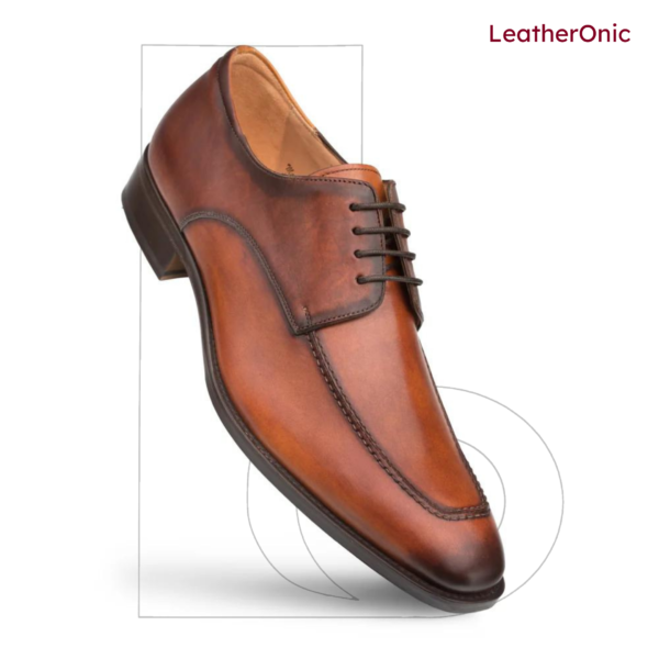 Canyon- Leather Derby Shoes for Men (ody789) - Image 4