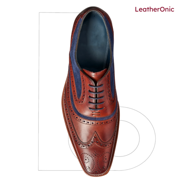 Harper- Leather Brogue Oxford Shoes for Men (ody797) - Image 2